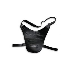 Saszetka Tatonka Skin Chest Holster. Czarne torby na ramię Tatonka, bez wzorów, sportowe, bez dodatków. Za 65.99 zł.