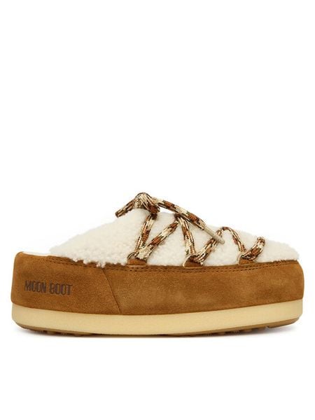Moon Boot Śniegowce Mb Evx Mule 80D1470100 Brązowy. Brązowe trapery i śniegowce Moon Boot, ze skóry. Za 849.00 zł.