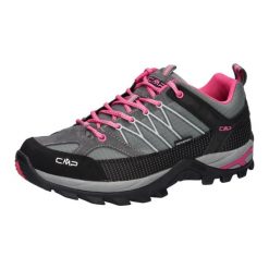 Buty trekkingowe damskie, Rigel Low Wmn. Czerwone trekkingi CMP, z materiału, przed kostkę, trekkingowe. Za 338.88 zł.