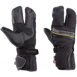 Rękawice rowerowe Oxford Polar 1.0 w rozmiarze M/8. Czarne rękawiczki OXFORD, bez wzorów, z polaru. Za 390.50 zł.