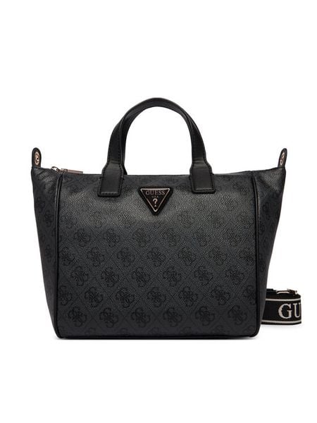 Guess Torebka Follie Travel TWLB96 76019 Szary. Szare torebki klasyczne Guess, z aplikacjami, ze skóry, bez dodatków. Za 549.99 zł.