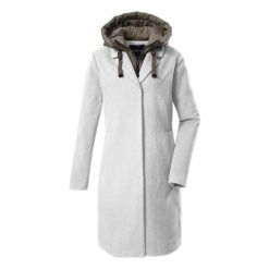 Parka damska z kapturem Killtec GW 20. Białe parki Killtec, na zimę, z kapturem. Za 812.50 zł.