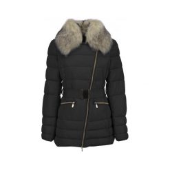 Geox płaszcz damski XS czarny. Czarne płaszcze Geox, xs, bez wzorów, bez kaptura. W wyprzedaży za 868.00 zł.