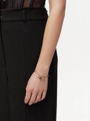 Guess Bransoletka JUBB05 096JW Złoty. Żółte bransoletki Guess, metalowe. Za 169.99 zł.