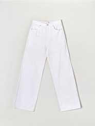 Jeansy wide leg high waist - biały. Białe jeansy Sinsay, l, bez wzorów, z podwyższonym stanem. Za 79.99 zł.