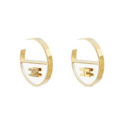Kolczyki Elisabetta Franchi. Żółte kolczyki Elisabetta Franchi, złote. Za 929.99 zł.