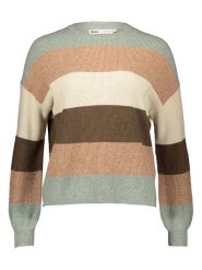 ONLY Sweter w kolorze karmelowo-miętowym rozmiar: XS. Brązowe swetry Only, xs, bez wzorów, z bawełny, bez ramiączek. Za 121.45 zł.