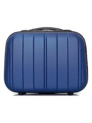 BlueStar Kosmetyczka "Napoli" w kolorze granatowym - 30 x 23 x 16 cm rozmiar: onesize. Niebieskie kufry i kosmetyczki BlueStar, bez wzorów, z materiału, bez dodatków. Za 60.99 zł.