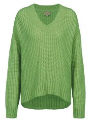 Herrlicher Sweter "Lottina" w kolorze zielonym rozmiar: XL. Zielone swetry Herrlicher, xl, bez wzorów, bez ramiączek. Za 132.36 zł.
