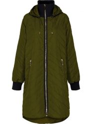 TicketWOMAN Płaszcz przejściowy "Julie" w kolorze khaki rozmiar: 40. Brązowe płaszcze TicketWOMAN, bez wzorów, bez kaptura. Za 260.99 zł.