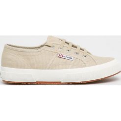 Superga - Tenisówki. Zielone trampki Superga, bez wzorów, z gumy, bez zapięcia. W wyprzedaży za 179.90 zł.