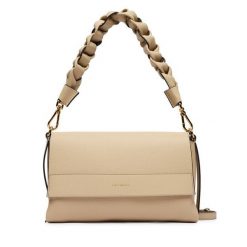 Torebka Coccinelle. Brązowe torebki klasyczne Coccinelle, bez wzorów, bez dodatków. Za 1,699.00 zł.