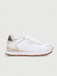 Liu Jo Skórzane sneakersy w kolorze białym rozmiar: 41. Białe trampki Liu Jo, bez wzorów, ze skóry, bez zapięcia. Za 388.43 zł.