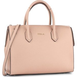 Torebka FURLA - Pin 924669 B BMJ9 OAS Moonstone. Czerwone torby na ramię Furla, bez wzorów, ze skóry, na ramię, bez dodatków. W wyprzedaży za 579.00 zł.