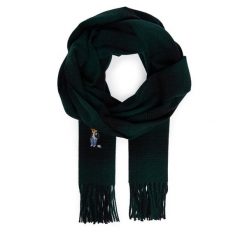 Szalik Polo Ralph Lauren. Zielone szaliki Polo Ralph Lauren, bez wzorów. Za 599.99 zł.