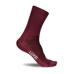 Skarpetki Rowerowe Unisex Luxa Classic. Czerwone skarpety LUXA, bez wzorów, z elastanu. Za 69.00 zł.