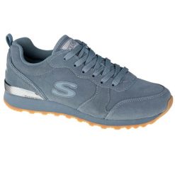 Buty sportowe Sneakersy damskie, OG 85-Suede Eaze. Niebieskie obuwie sportowe Skechers, na wiosnę, bez zapięcia, trekkingowe. Za 229.99 zł.