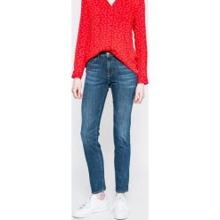 Wrangler - Jeansy. Niebieskie jeansy Wrangler, bez wzorów. W wyprzedaży za 119.90 zł.