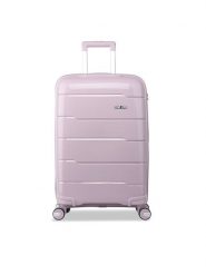 Semi Line Walizka kabinowa T5793-1 Różowy. Czerwone walizki Semi Line, bez wzorów. Za 269.99 zł.