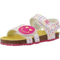Sandały AGATHA RUIZ DE LA PRADA 242937A Biały. Białe sandały Agatha Ruiz de la Prada, bez wzorów, z materiału, bez obcasa, bez zapięcia. Za 124.99 zł.