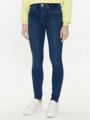 Tommy Hilfiger Jeansy WW0WW42768 Niebieski Skinny Fit. Niebieskie jeansy TOMMY HILFIGER, bez wzorów. Za 239.99 zł.