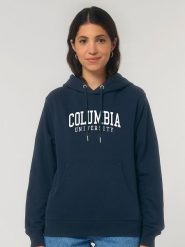 American Universities Bluza "Colombia University" w kolorze granatowym rozmiar: L. Niebieskie bluzy American Universities, l, bez wzorów, z kapturem. Za 118.56 zł.