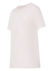 New Balance Koszulka w kolorze jasnoróżowym rozmiar: XS. Różowe bluzki New Balance, xs, bez wzorów, z bawełny, bez kołnierzyka, bez ramiączek. Za 52.42 zł.