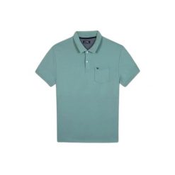 Polo TBS Timao. Zielone koszulki polo Tbs, l, bez wzorów, z bawełny, bez kołnierzyka, bez ramiączek. Za 250.00 zł.