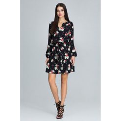 Sukiena boho z paskiem m597. Czarne sukienki Global, m, z aplikacjami, boho, bez kołnierzyka, bez ramiączek, maxi. Za 169.00 zł.