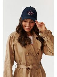 TATUUM Czapka w kolorze granatowym rozmiar: onesize. Niebieskie czapki Tatuum, bez wzorów, z bawełny. Za 46.45 zł.