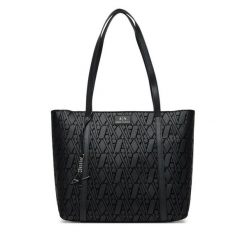 Torebka Armani Exchange. Czarne torebki klasyczne Armani Exchange, bez wzorów, bez dodatków. Za 659.99 zł.
