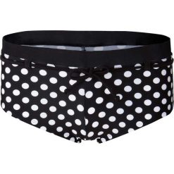 Sukienka shirtowa z falbaną i wiązanymi ramiączkami bonprix lazurowy. Figi bonprix. Za 79.99 zł.