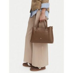 Torebka Beverly Hills Polo Club. Brązowe torebki klasyczne Beverly Hills Polo Club, bez wzorów, bez dodatków. Za 229.99 zł.