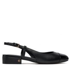 Baleriny MICHAEL Michael Kors. Czarne baleriny MICHAEL Michael Kors, bez wzorów, bez obcasa. Za 429.99 zł.