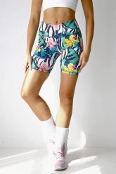 Krótkie legginsy damskie 2skin Moonflower. Legginsy 2SkIN, l, bez wzorów, z materiału, z podwyższonym stanem, krótkie. Za 139.00 zł.