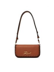 KARL LAGERFELD Torebka A2W30195 Brązowy. Brązowe listonoszki KARL LAGERFELD, bez wzorów, ze skóry, bez dodatków. Za 629.99 zł.