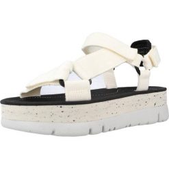 Sandały CAMPER WEBBING HOUSTON Biały. Białe sandały Camper, bez wzorów, z tkaniny, bez obcasa, bez zapięcia. Za 490.14 zł.