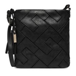 Torebka Lasocki. Czarne listonoszki Lasocki, bez wzorów, bez dodatków. Za 169.99 zł.