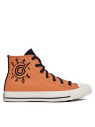 Converse Trampki Naruto Chuck Taylor All Star A14836C Pomarańczowy. Brązowe trampki Converse, bez wzorów, z materiału, bez zapięcia. Za 299.99 zł.