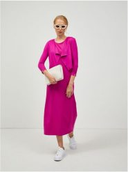 Orsay Bolerko w kolorze różowym rozmiar: S. Różowe swetry Orsay, s, bez wzorów, bez ramiączek. Za 34.93 zł.