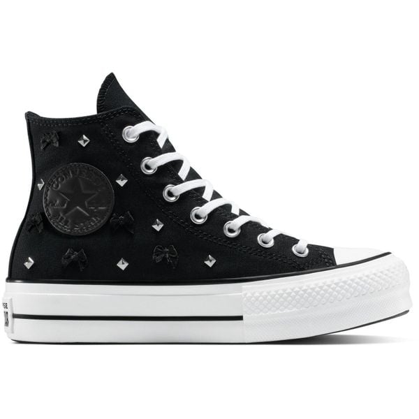 Buty sportowe Converse Chuck Taylor As Lift. Czarne obuwie sportowe Converse, bez zapięcia, na fitness i siłownię. Za 690.00 zł.