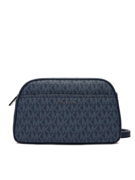 MICHAEL Michael Kors Torebka 32F5SJ6C5V Granatowy. Niebieskie listonoszki MICHAEL Michael Kors, bez wzorów, ze skóry, bez dodatków. Za 769.99 zł.