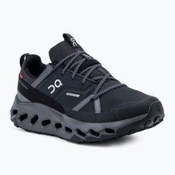 Buty damskie On Cloudhorizon Waterproof. Czarne trekkingi On, z materiału, trekkingowe. Za 803.90 zł.