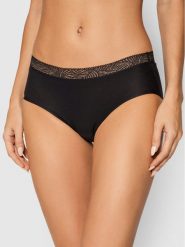 Chantelle Figi klasyczne Soft Stretch C11G40 Czarny. Czarne figi Chantelle, bez wzorów, z syntetyku. Za 109.99 zł.