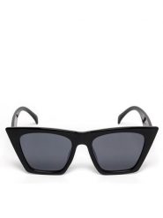 Jenny Fairy Okulary przeciwsłoneczne 4WF-014-SS24 Czarny. Czarne okulary przeciwsłoneczne Jenny Fairy, bez wzorów, z tworzywa sztucznego. Za 29.99 zł.