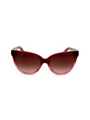 Swarovski Damskie okulary przeciwsłoneczne w kolorze bordowo-brązowym rozmiar: 56. Brązowe okulary przeciwsłoneczne SWAROVSKI, bez wzorów, z tworzywa sztucznego. Za 293.59 zł.