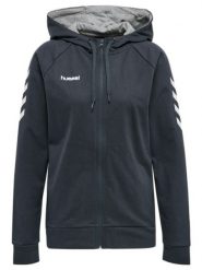 Bluza do piłki ręcznej damska Hummel hmlGO Zip z kapturem. Czerwone bluzy Hummel, na jesień, xs, bez wzorów, z bawełny, z kapturem. Za 234.00 zł.