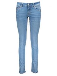 Pepe Jeans Dżinsy - Slim fit - w kolorze niebieskim rozmiar: W27/L30. Niebieskie jeansy Pepe Jeans, l, z aplikacjami. Za 187.96 zł.