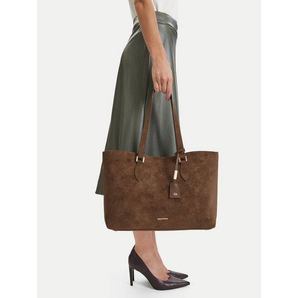 Torebka GINO ROSSI. Czarne shopper Gino Rossi, bez wzorów, bez dodatków. Za 259.99 zł.