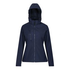 Softshell Z Kapturem Damski Venturer. Niebieskie kurtki sportowe Regatta, s, bez wzorów, z softshellu, z kapturem, trekkingowe. Za 195.99 zł.